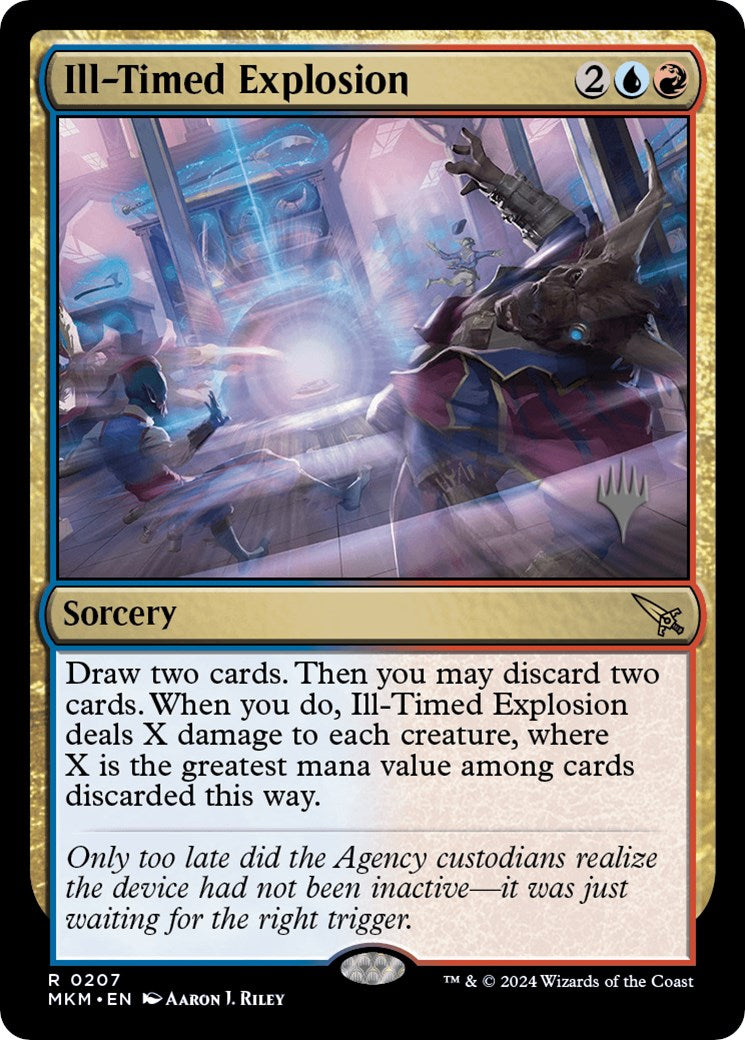 Ill-Timed Explosion (Promo Pack) [Murders at Karlov Manor Promos] | Odin's Place
