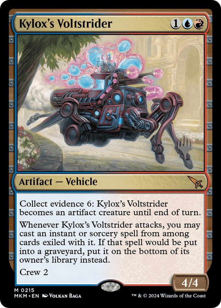 Kylox's Voltstrider (Promo Pack) [Murders at Karlov Manor Promos] | Odin's Place