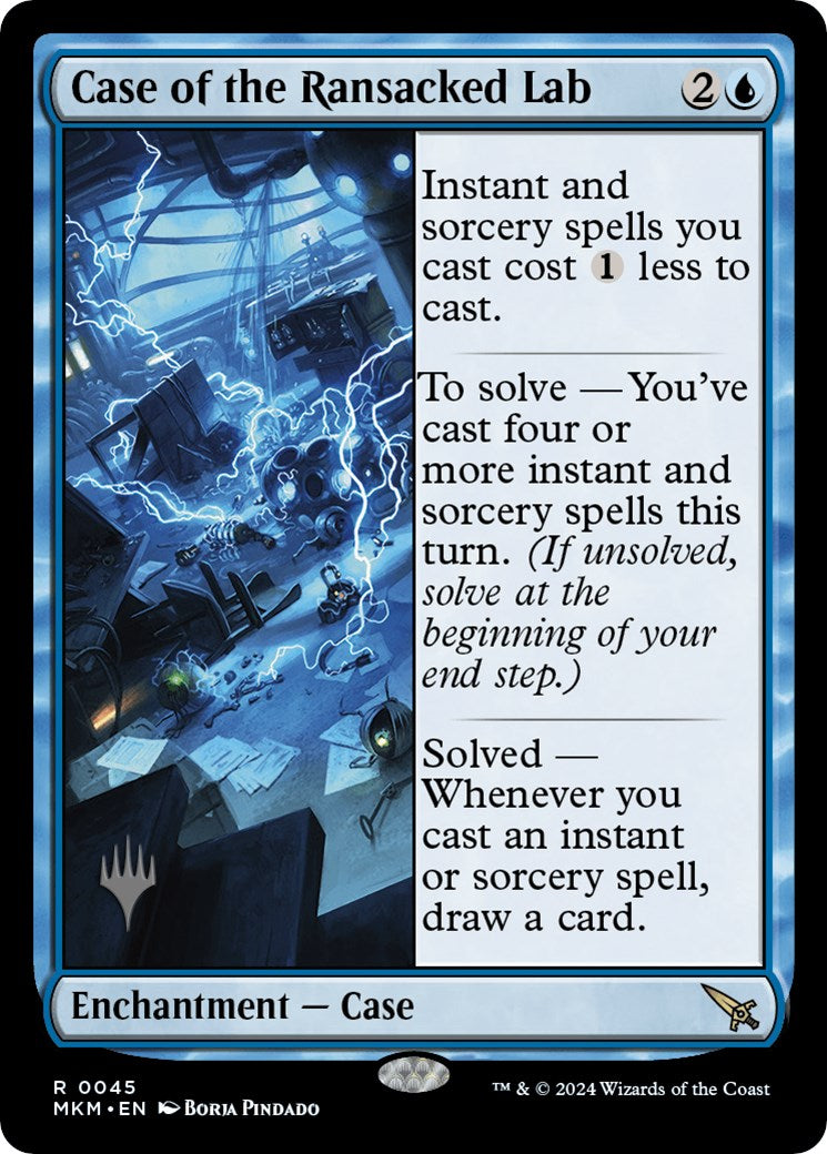 Case of the Ransacked Lab (Promo Pack) [Murders at Karlov Manor Promos] | Odin's Place
