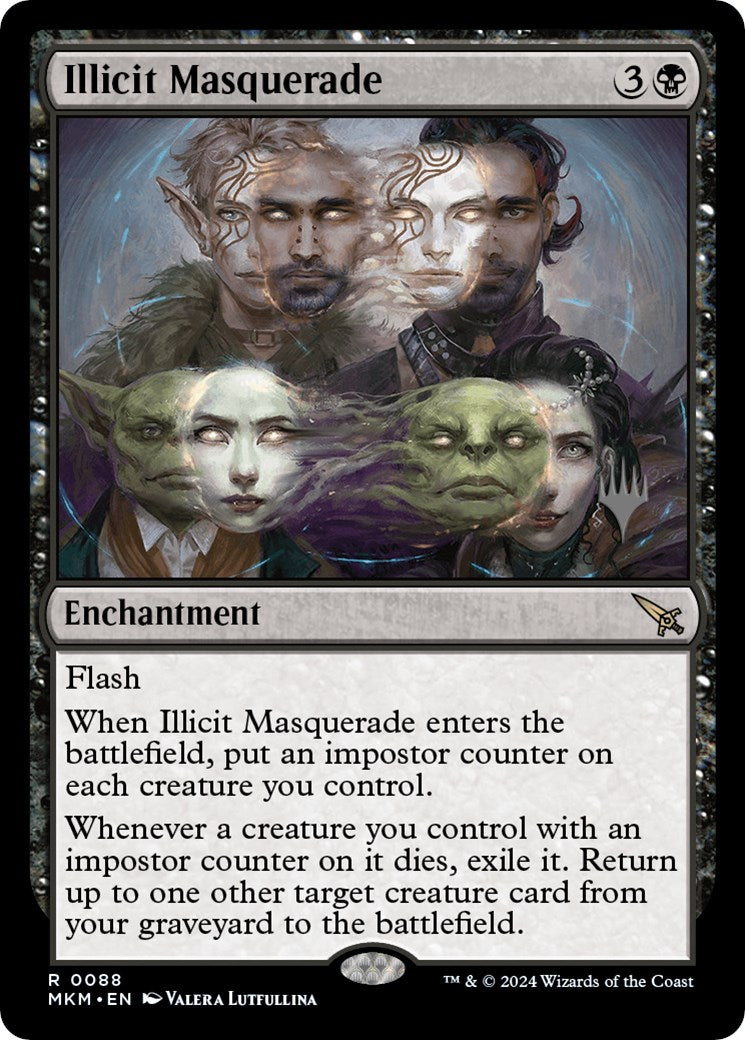 Illicit Masquerade (Promo Pack) [Murders at Karlov Manor Promos] | Odin's Place