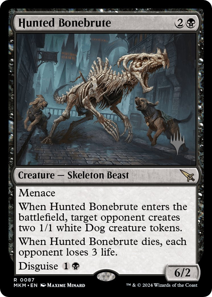 Hunted Bonebrute (Promo Pack) [Murders at Karlov Manor Promos] | Odin's Place