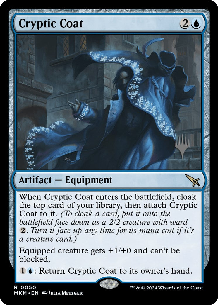 Cryptic Coat (Promo Pack) [Murders at Karlov Manor Promos] | Odin's Place