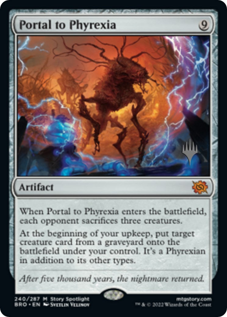 Portal to Phyrexia (Promo Pack) [The Brothers' War Promos] | Odin's Place