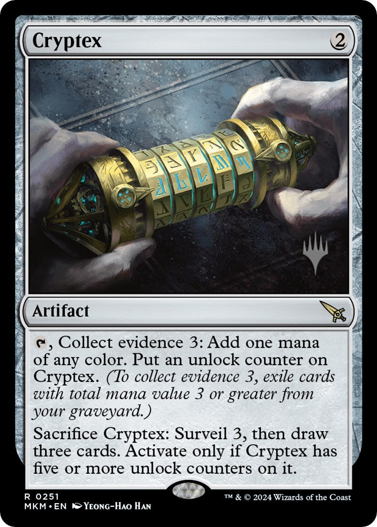 Cryptex (Promo Pack) [Murders at Karlov Manor Promos] | Odin's Place