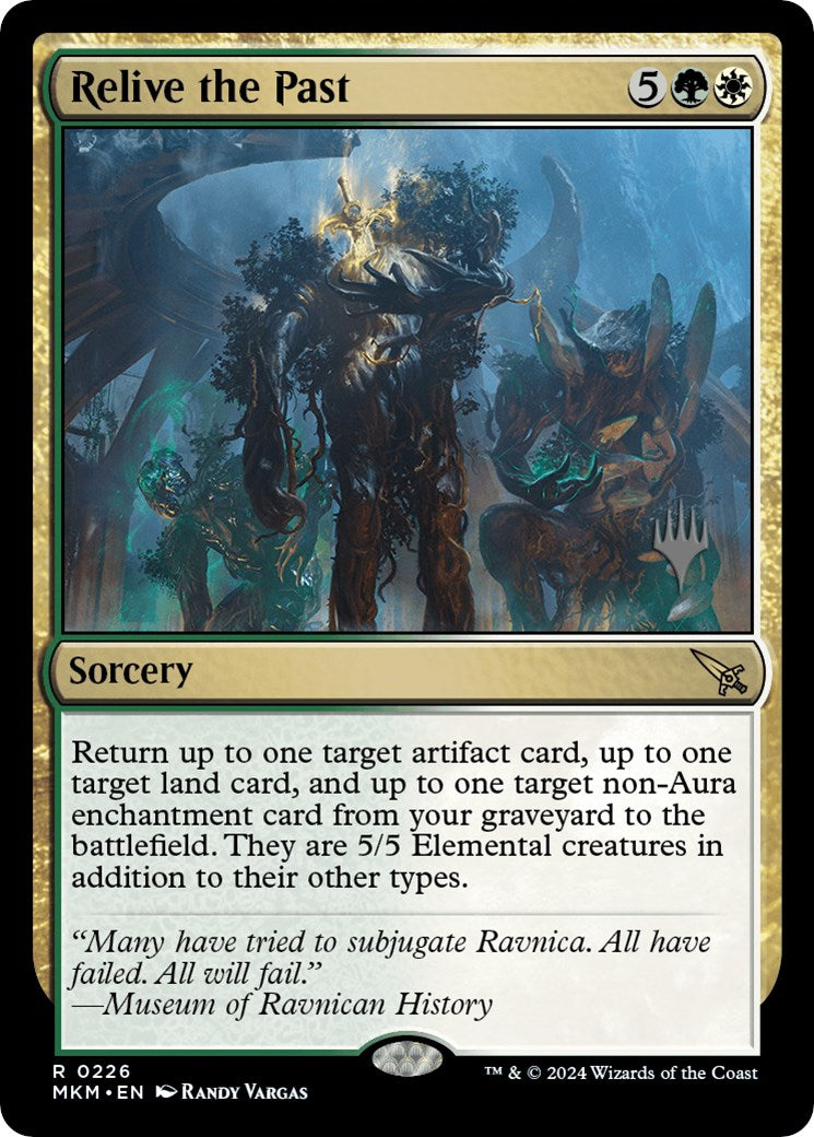 Relive the Past (Promo Pack) [Murders at Karlov Manor Promos] | Odin's Place