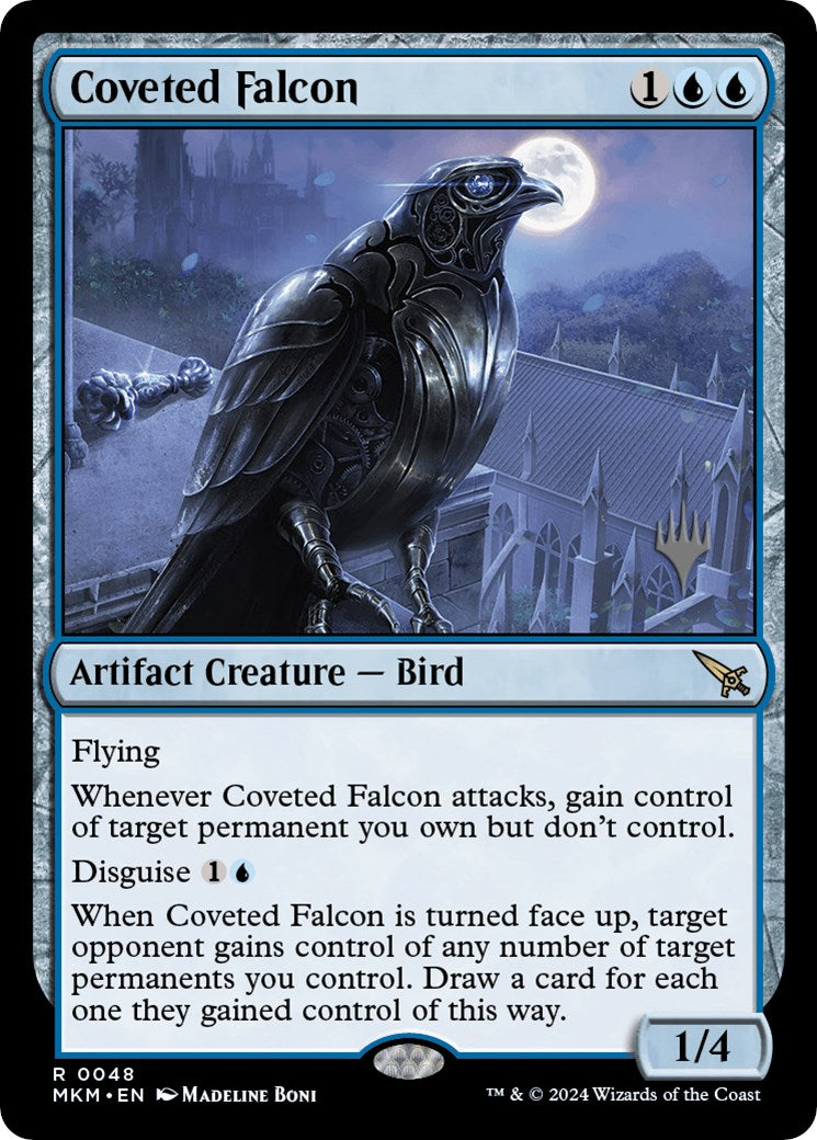 Coveted Falcon (Promo Pack) [Murders at Karlov Manor Promos] | Odin's Place