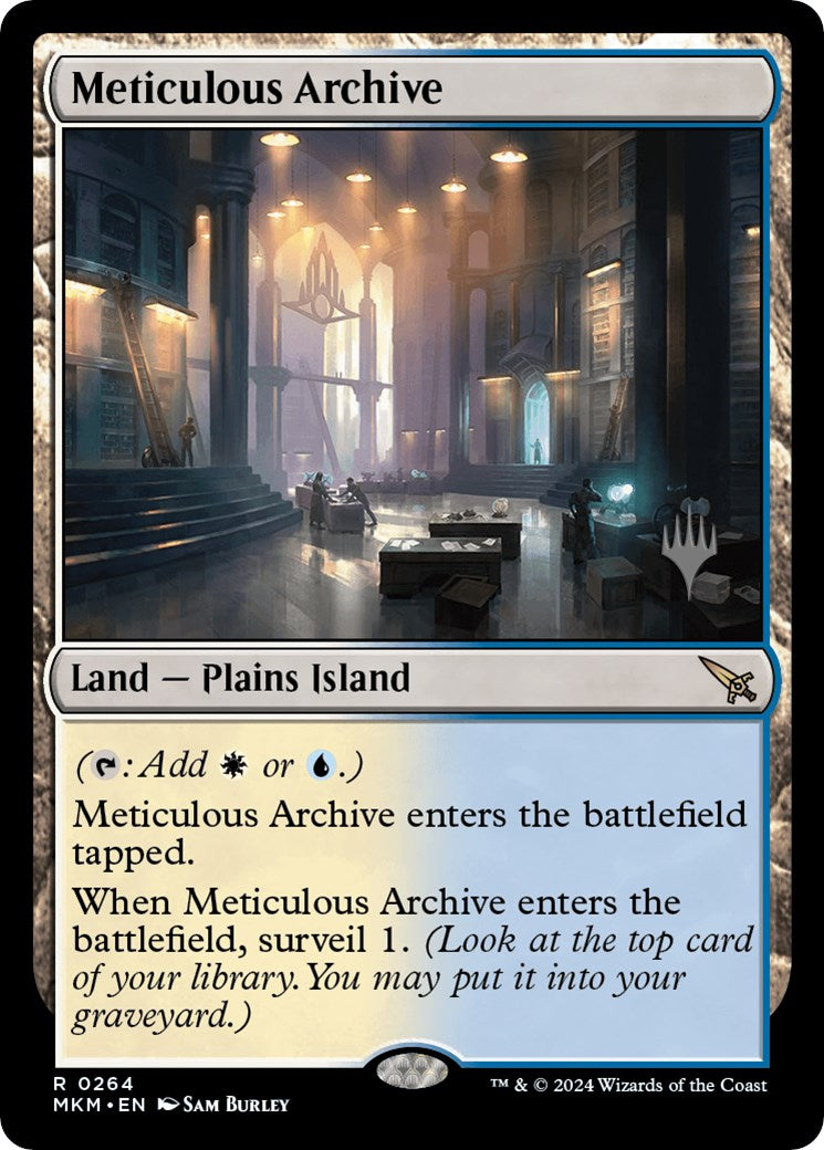 Meticulous Archive (Promo Pack) [Murders at Karlov Manor Promos] | Odin's Place