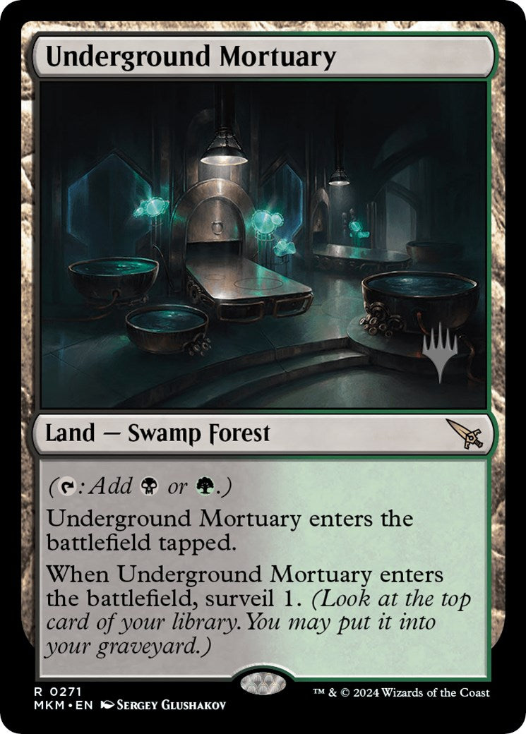 Underground Mortuary (Promo Pack) [Murders at Karlov Manor Promos] | Odin's Place