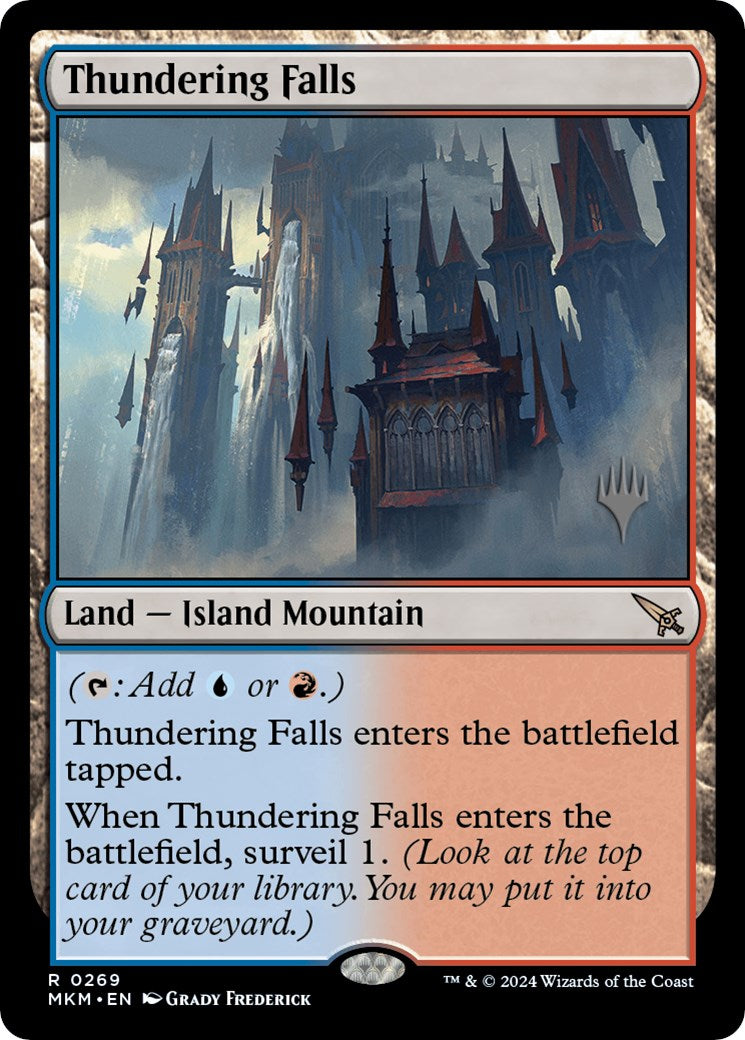 Thundering Falls (Promo Pack) [Murders at Karlov Manor Promos] | Odin's Place