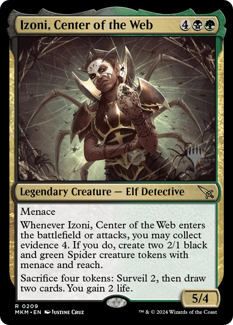 Izoni, Center of the Web (Promo Pack) [Murders at Karlov Manor Promos] | Odin's Place