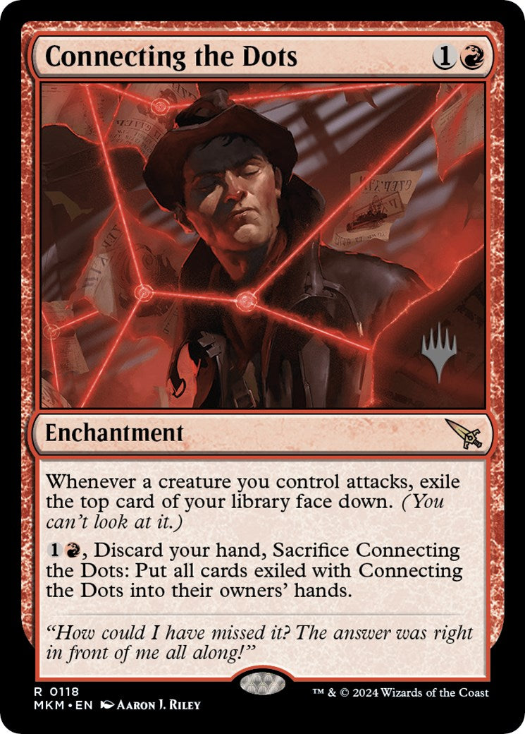 Connecting the Dots (Promo Pack) [Murders at Karlov Manor Promos] | Odin's Place