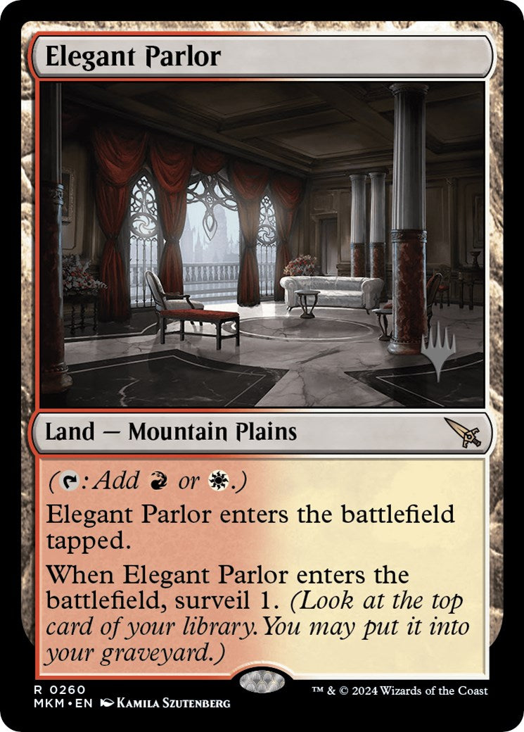 Elegant Parlor (Promo Pack) [Murders at Karlov Manor Promos] | Odin's Place