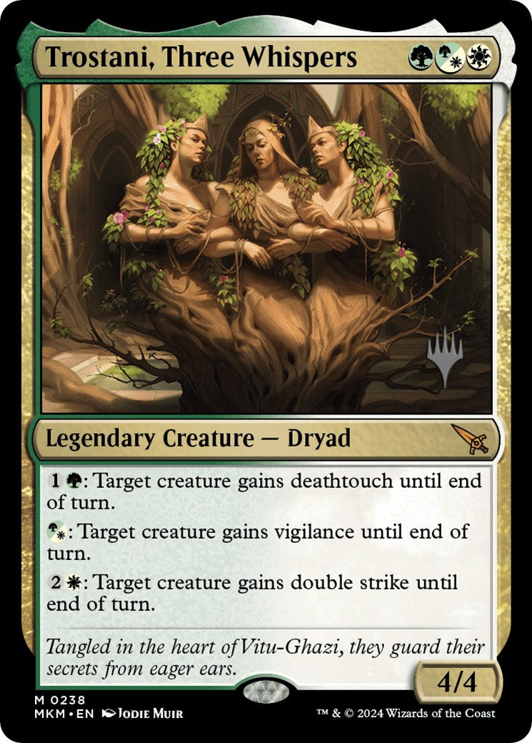 Trostani, Three Whispers (Promo Pack) [Murders at Karlov Manor Promos] | Odin's Place