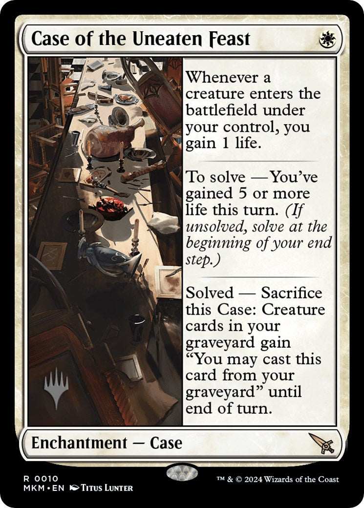 Case of the Uneaten Feast (Promo Pack) [Murders at Karlov Manor Promos] | Odin's Place
