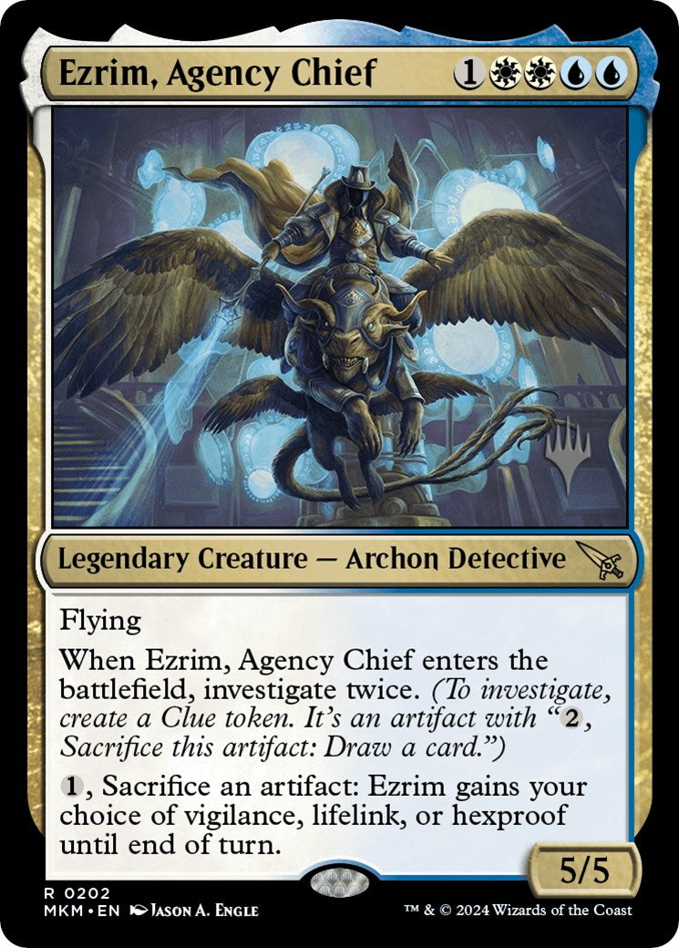 Ezrim, Agency Chief (Promo Pack) [Murders at Karlov Manor Promos] | Odin's Place