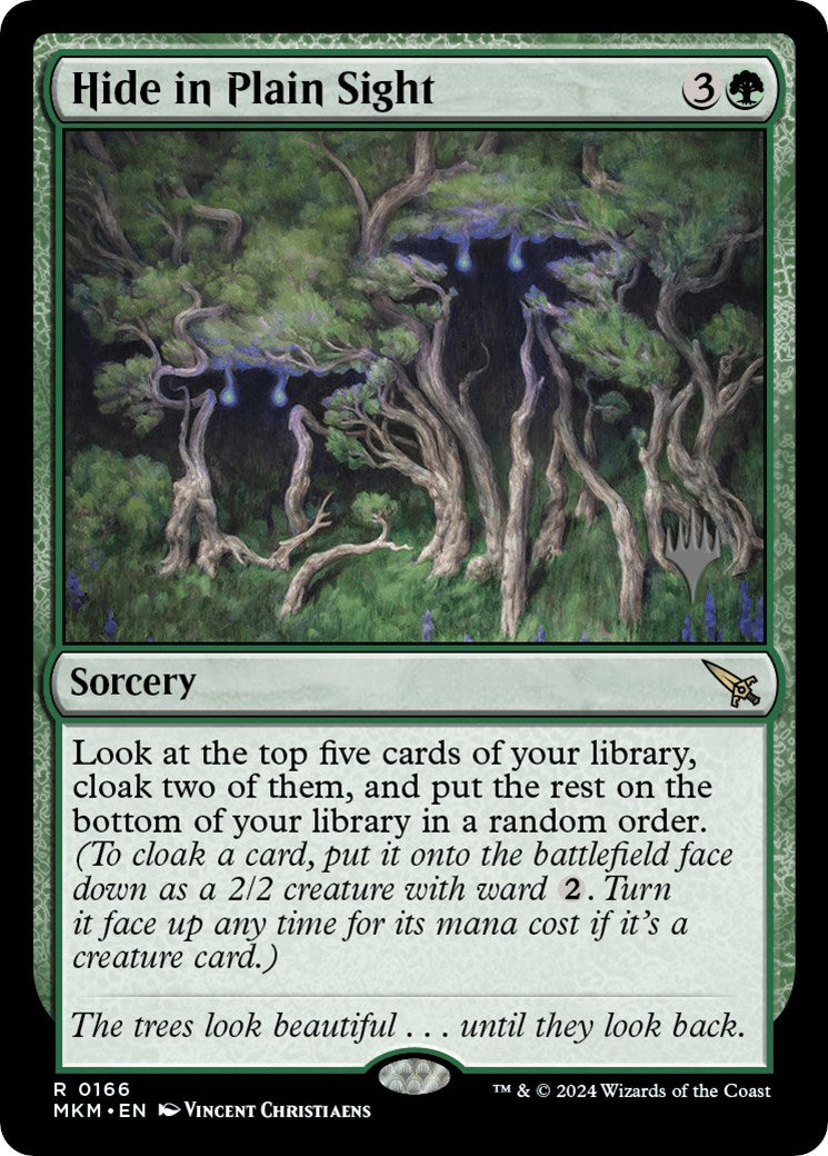 Hide in Plain Sight (Promo Pack) [Murders at Karlov Manor Promos] | Odin's Place