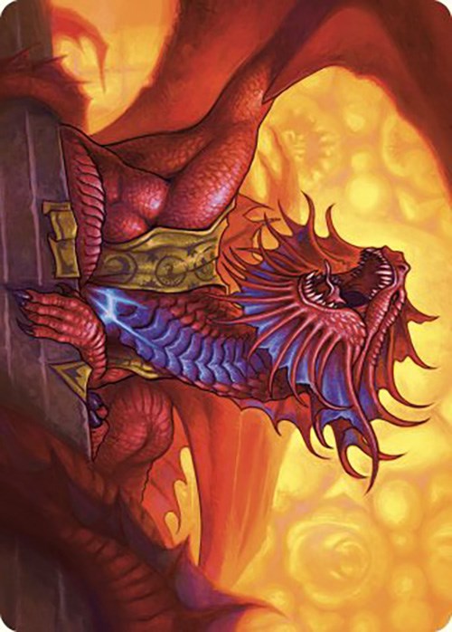 Niv-Mizzet, Guildpact Art Card (44/49) [Murders at Karlov Manor Art Series] | Odin's Place