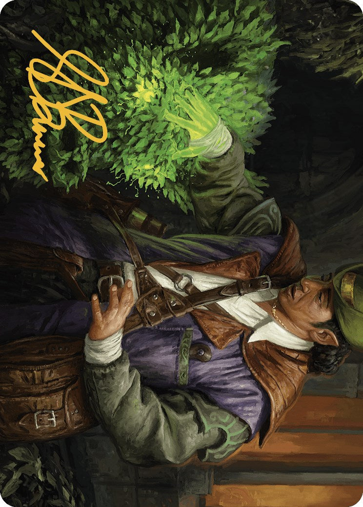Hedge Whisperer Art Card (Gold-Stamped Signature) [Murders at Karlov Manor Art Series] | Odin's Place