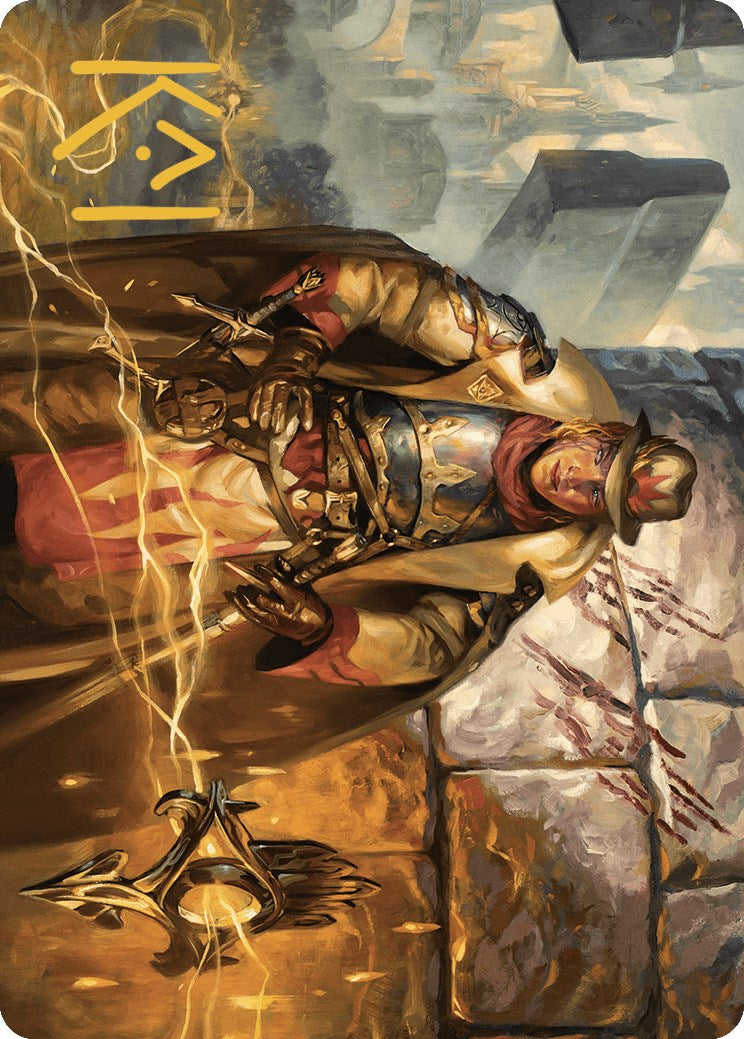 Tenth District Hero Art Card (Gold-Stamped Signature) [Murders at Karlov Manor Art Series] | Odin's Place