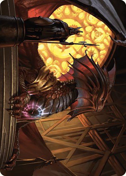 Niv-Mizzet, Guildpact Art Card (21/49) [Murders at Karlov Manor Art Series] | Odin's Place