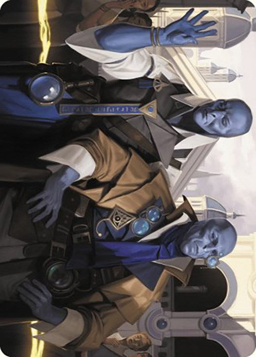 Hotshot Investigators Art Card [Murders at Karlov Manor Art Series] | Odin's Place
