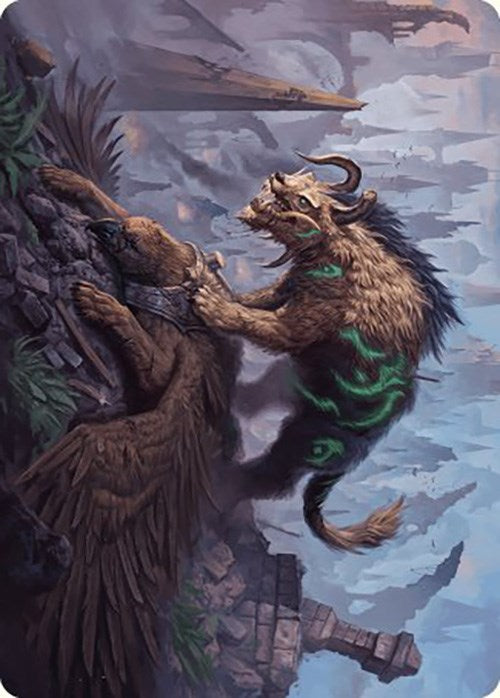 Axebane Ferox Art Card [Murders at Karlov Manor Art Series] | Odin's Place