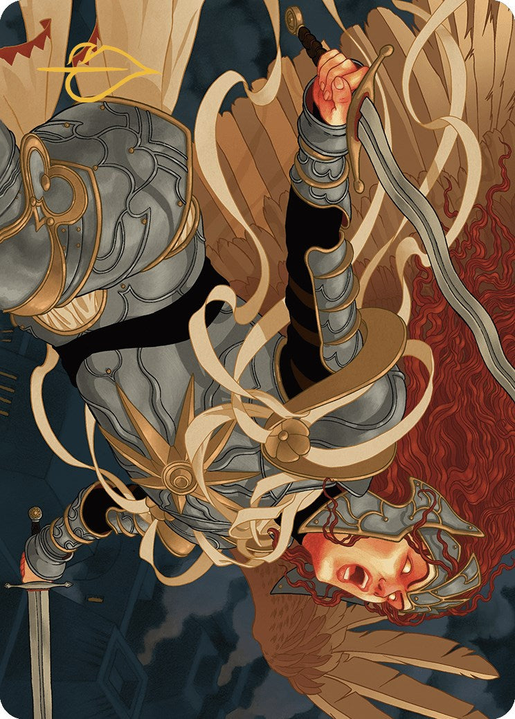Aurelia, the Law Above Art Card (41/49) (Gold-Stamped Signature) [Murders at Karlov Manor Art Series] | Odin's Place