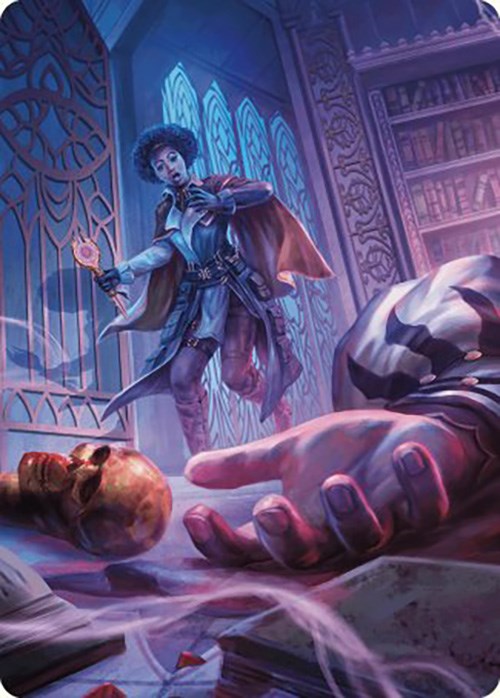 Deadly Complication Art Card [Murders at Karlov Manor Art Series] | Odin's Place