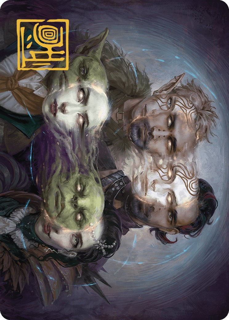 Illicit Masquerade Art Card (Gold-Stamped Signature) [Murders at Karlov Manor Art Series] | Odin's Place