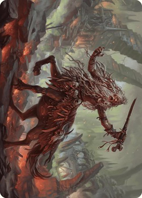 Yarus, Roar of the Old Gods Art Card (24/49) [Murders at Karlov Manor Art Series] | Odin's Place