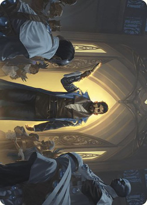Auspicious Arrival Art Card [Murders at Karlov Manor Art Series] | Odin's Place