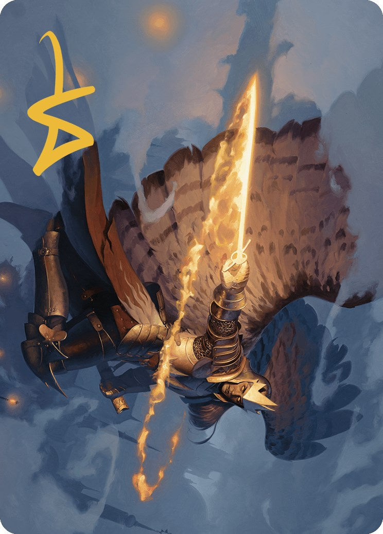 Aurelia's Vindicator Art Card (Gold-Stamped Signature) [Murders at Karlov Manor Art Series] | Odin's Place