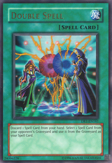 Double Spell [DR1-EN161] Ultra Rare | Odin's Place