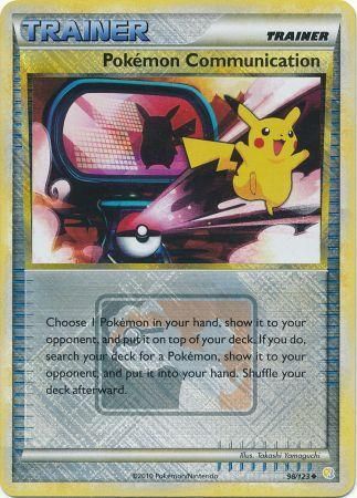 Pokemon Communication (98/123) (League Promo) [HeartGold & SoulSilver: Base Set] | Odin's Place