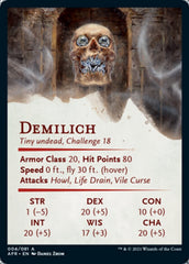 Demilich Art Card [Dungeons & Dragons: Adventures in the Forgotten Realms Art Series] | Odin's Place