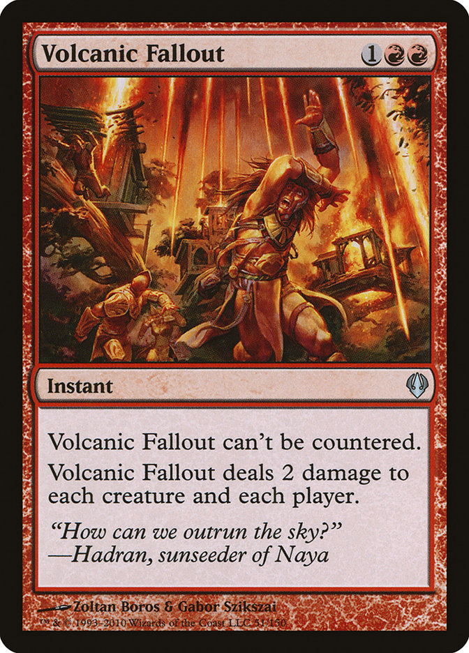 Volcanic Fallout (51) [Archenemy] | Odin's Place