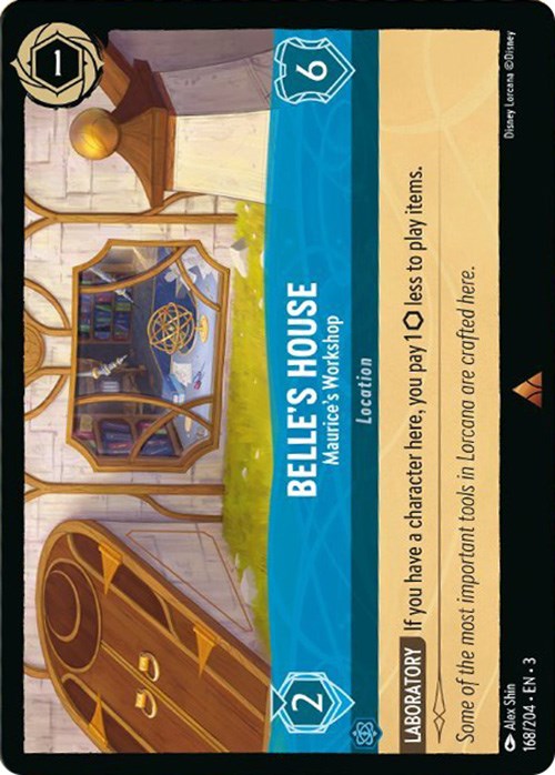Belle's House - Maurice's Workshop (168/204) [Into the Inklands] | Odin's Place