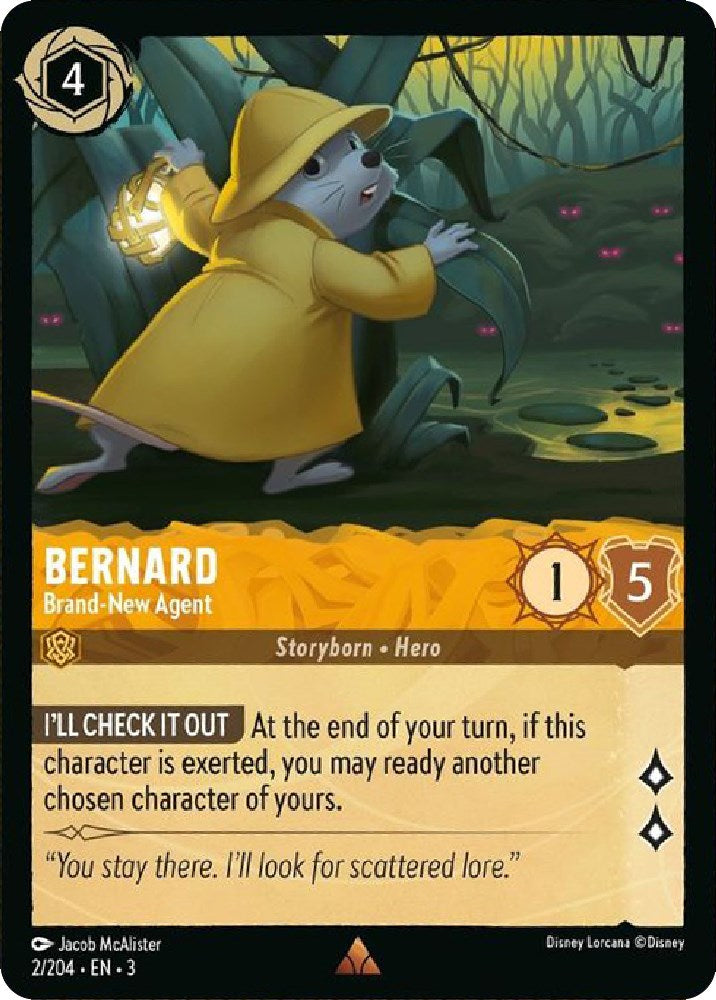 Bernard - Brand-New Agent (2/204) [Into the Inklands] | Odin's Place