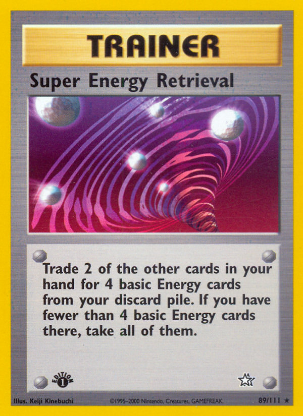 Super Energy Retrieval (89/111) [Neo Genesis 1st Edition] | Odin's Place
