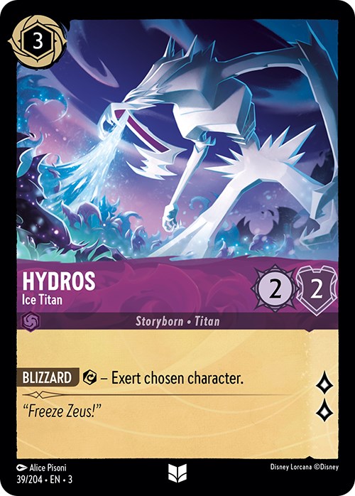 Hydros - Ice Titan (39/204) [Into the Inklands] | Odin's Place