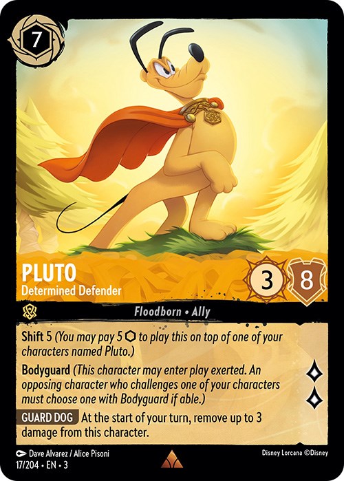Pluto - Determined Defender (17/204) [Into the Inklands] | Odin's Place
