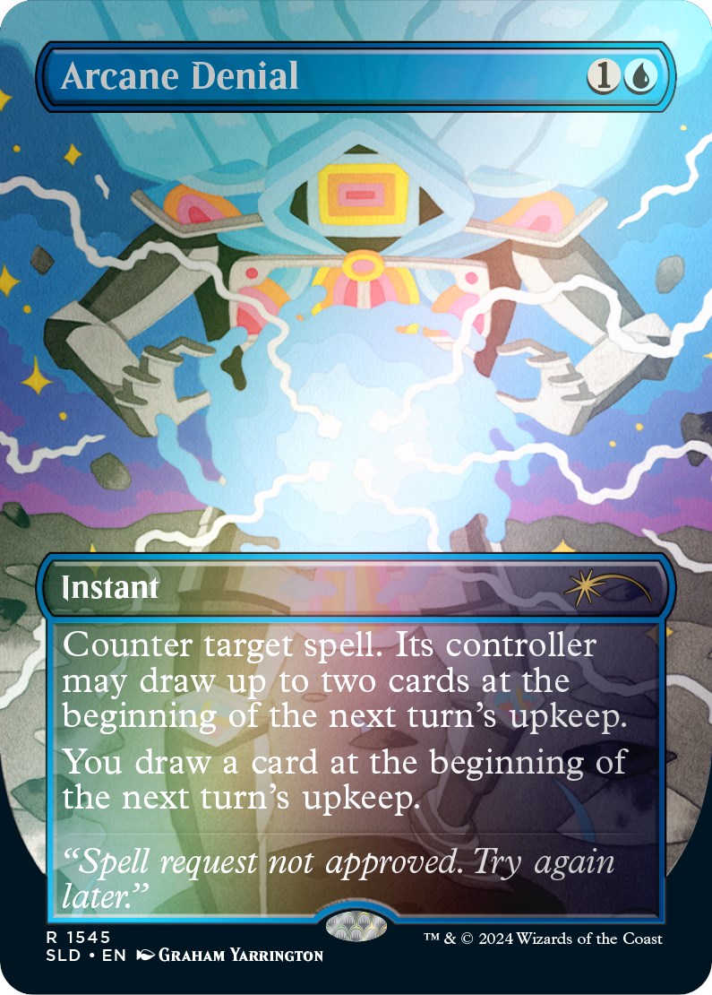 Arcane Denial (Rainbow Foil) [Secret Lair Drop Series] | Odin's Place