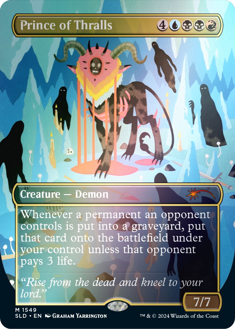 Prince of Thralls (Rainbow Foil) [Secret Lair Drop Series] | Odin's Place