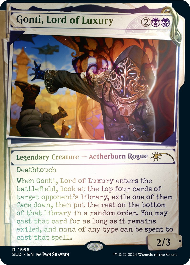 Gonti, Lord of Luxury (Rainbow Foil) [Secret Lair Drop Series] | Odin's Place