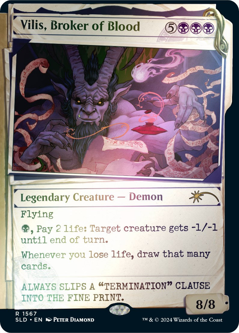 Vilis, Broker of Blood (Rainbow Foil) [Secret Lair Drop Series] | Odin's Place
