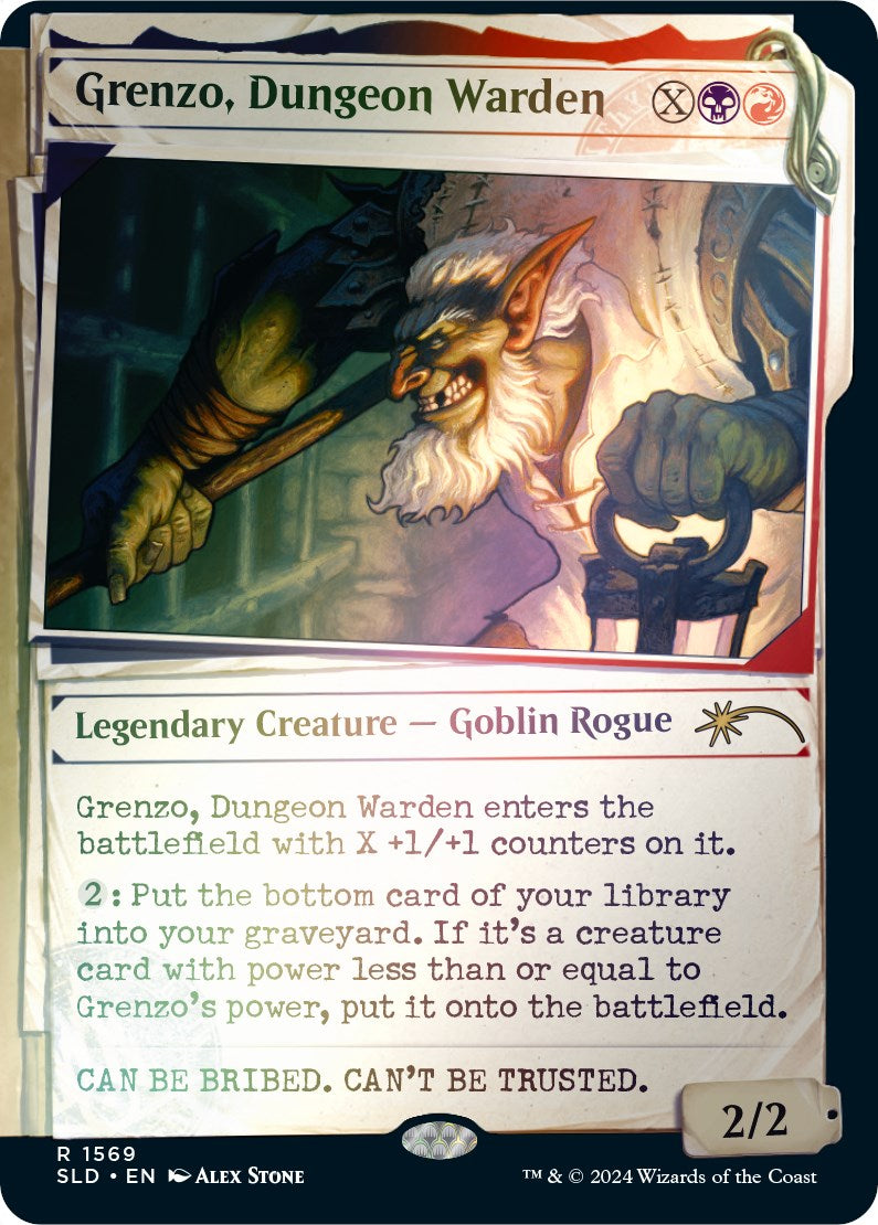 Grenzo, Dungeon Warden (Rainbow Foil) [Secret Lair Drop Series] | Odin's Place
