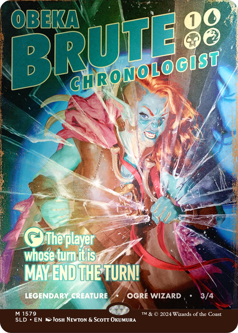 Obeka, Brute Chronologist (Rainbow Foil) [Secret Lair Drop Series] | Odin's Place