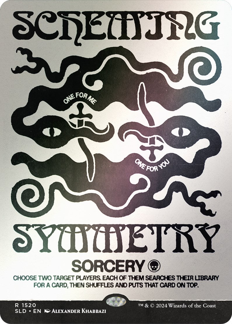 Scheming Symmetry (Rainbow Foil) [Secret Lair Drop Series] | Odin's Place