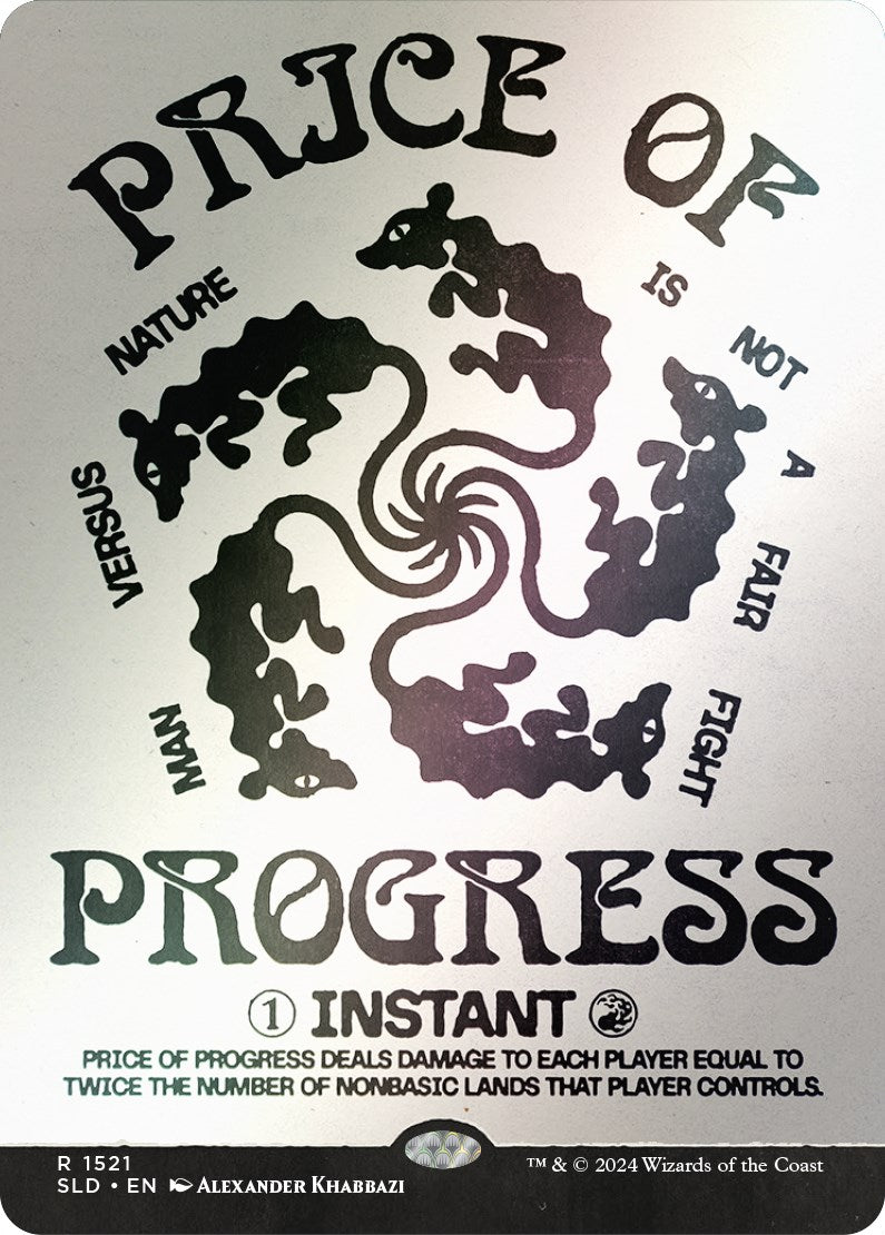 Price of Progress (Rainbow Foil) [Secret Lair Drop Series] | Odin's Place