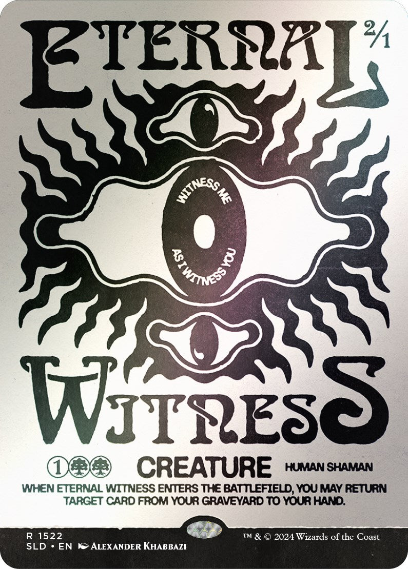 Eternal Witness (1522) (Rainbow Foil) [Secret Lair Drop Series] | Odin's Place